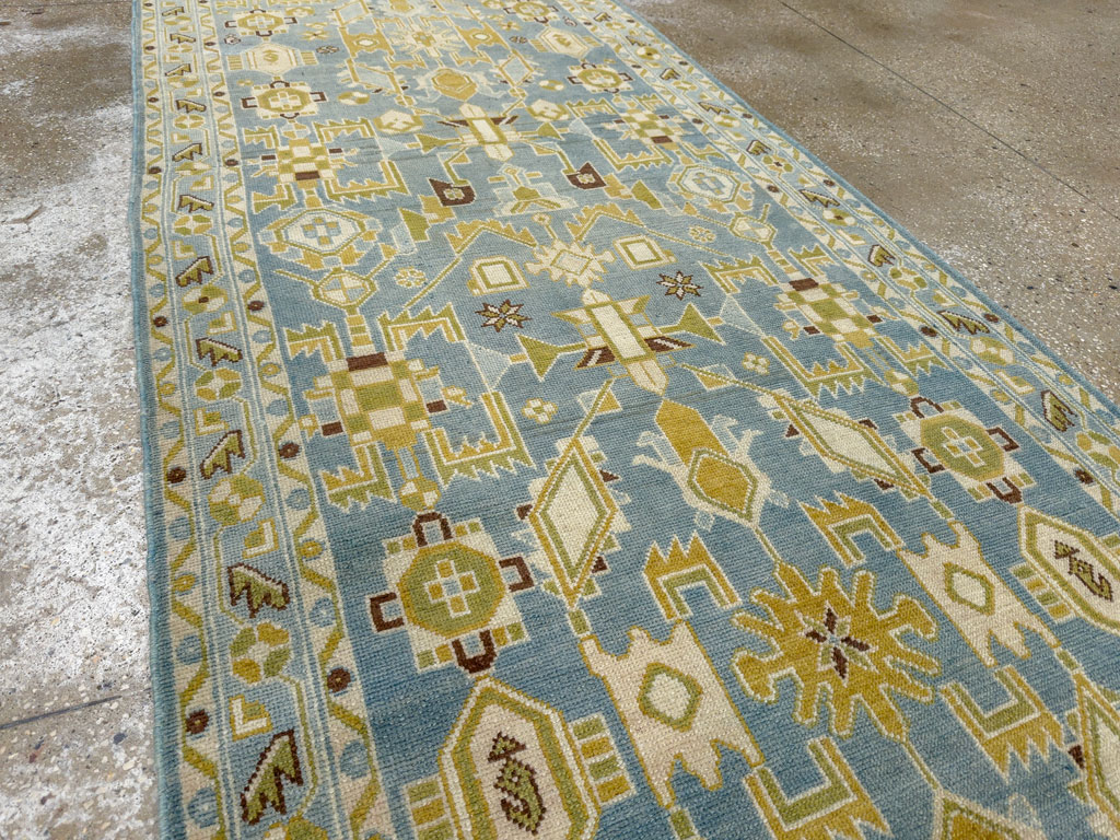 Vintage Persian Malayer Runner, No.28853 - Gss