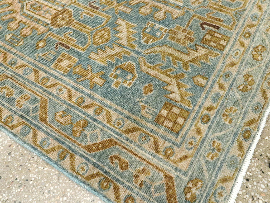 Vintage Persian Malayer Runner, No.28855 - Gss