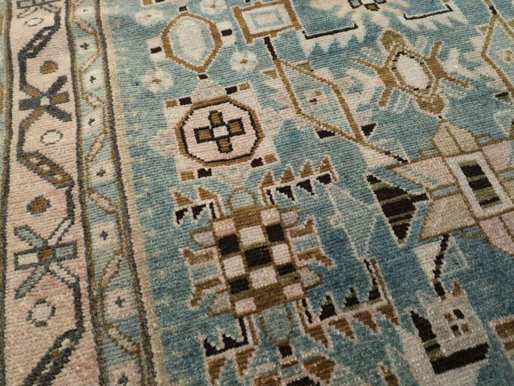 Vintage Persian Malayer Runner (Pair: 2 of 2), No.28856 - Gss