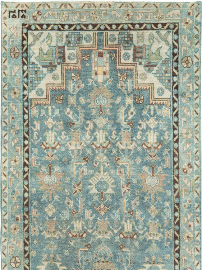 Vintage Persian Malayer Runner, No.28857 - Gss