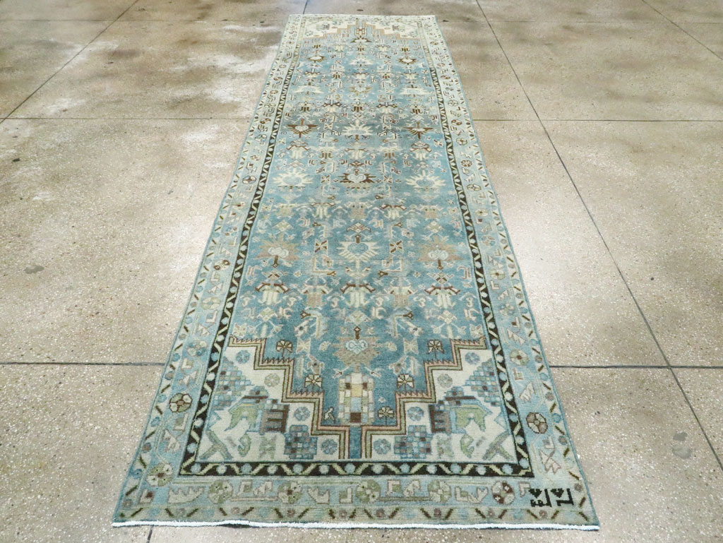 Vintage Persian Malayer Runner, No.28857 - Gss