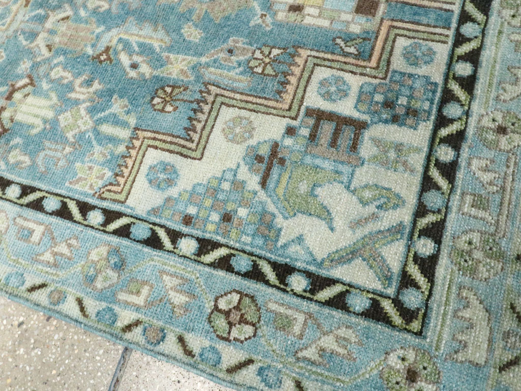 Vintage Persian Malayer Runner, No.28857 - Gss