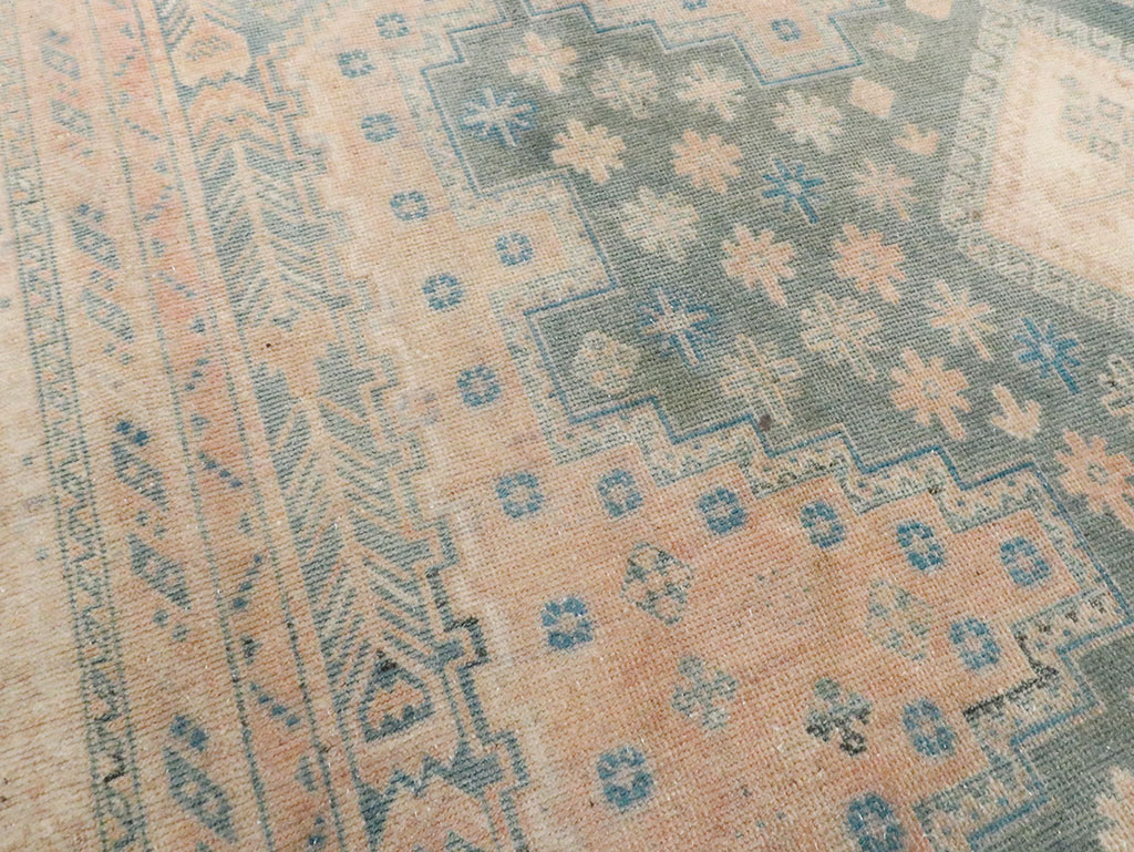 Vintage Persian Afshar Accent Rug, No.28858 - Gss