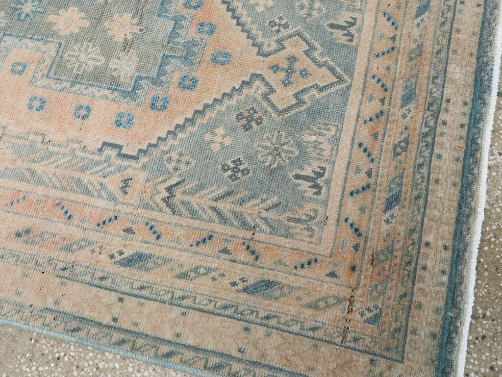 Vintage Persian Afshar Accent Rug, No.28858 - Gss