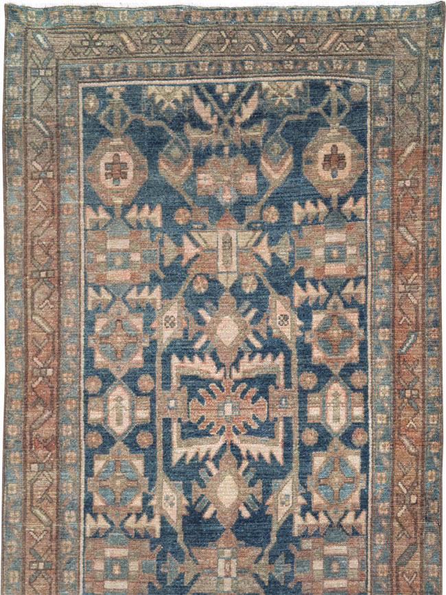 Antique Persian Malayer Runner, No.28861 - Gss
