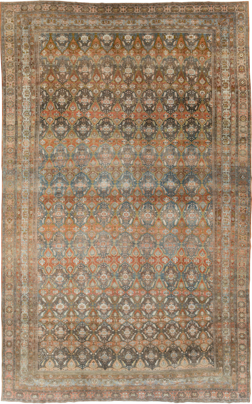 Antique Persian Bidjar Carpet, No.28870 - Gss