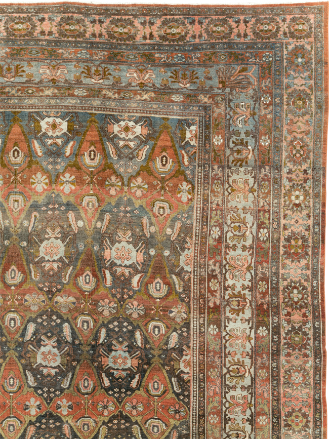 Antique Persian Bidjar Carpet, No.28870 - Gss