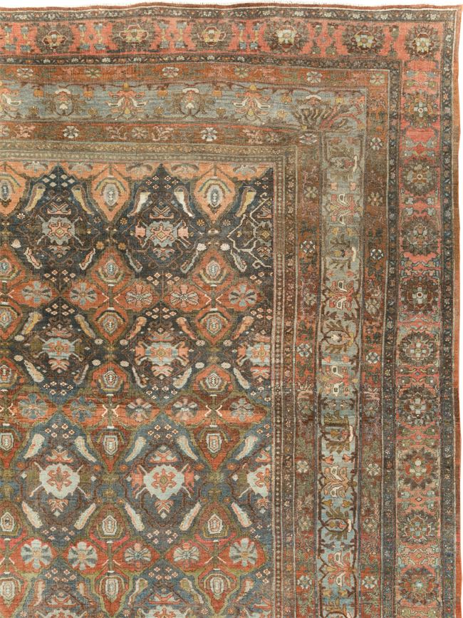 Antique Persian Bidjar Carpet, No.28870 - Gss