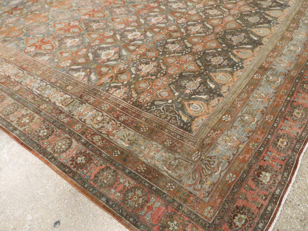 Antique Persian Bidjar Carpet, No.28870 - Gss