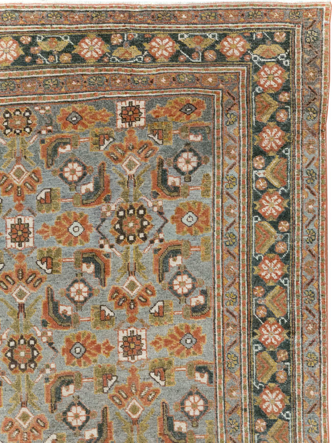 Antique Persian Malayer Small Room Size Carpet, No.28871 - Gss