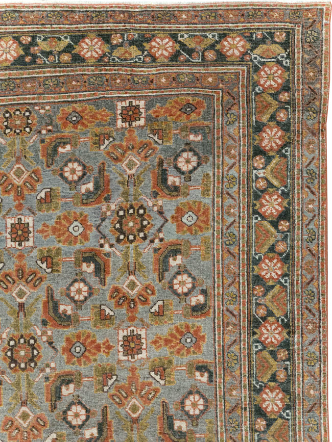 Antique Persian Malayer Small Room Size Carpet, No.28871 - Gss