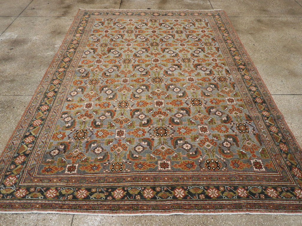 Antique Persian Malayer Small Room Size Carpet, No.28871 - Gss