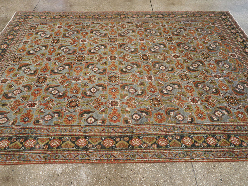 Antique Persian Malayer Small Room Size Carpet, No.28871 - Gss