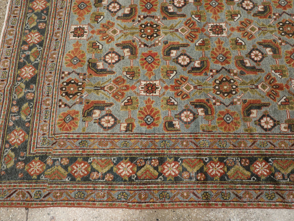 Antique Persian Malayer Small Room Size Carpet, No.28871 - Gss