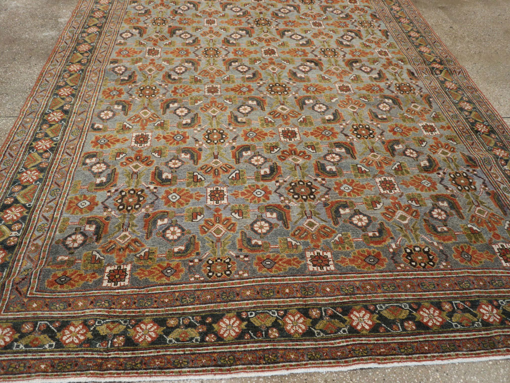 Antique Persian Malayer Small Room Size Carpet, No.28871 - Gss