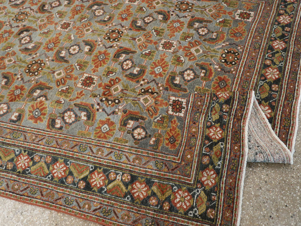 Antique Persian Malayer Small Room Size Carpet, No.28871 - Gss