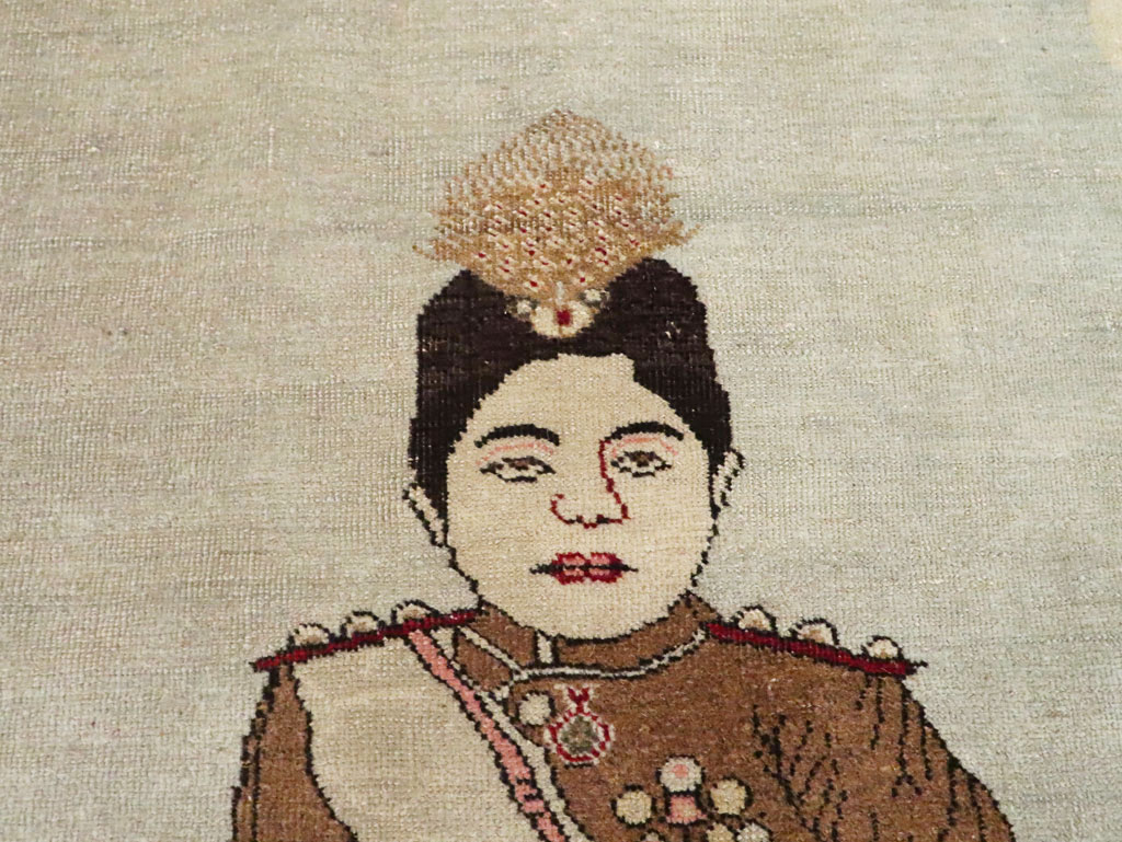 Antique Persian Tabriz Rug, No.28877 - Gss