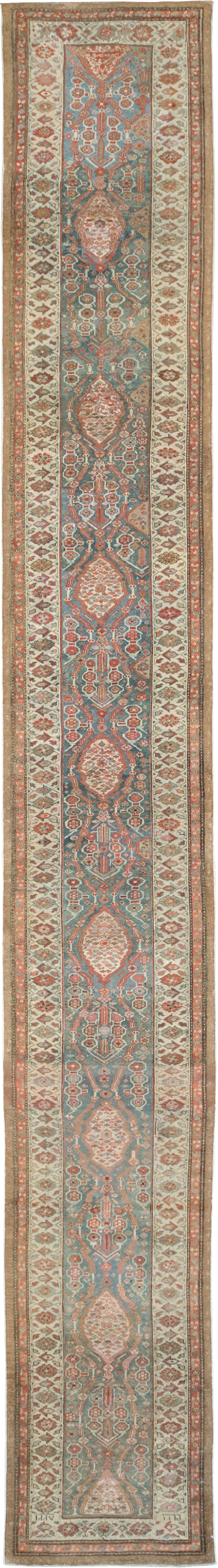 Antique Persian Serab Long Runner, No.28878 - Gss