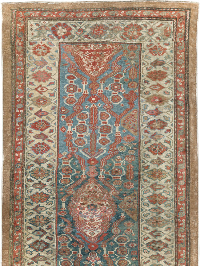 Antique Persian Serab Long Runner, No.28878 - Gss