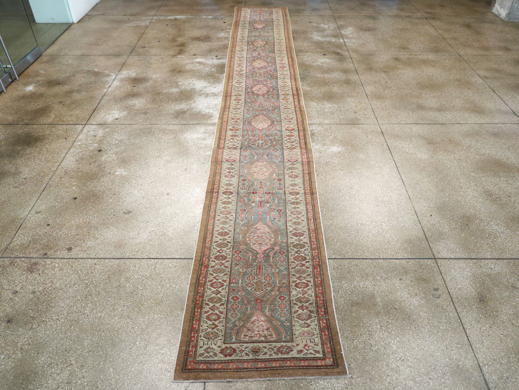 Antique Persian Serab Long Runner, No.28878 - Gss