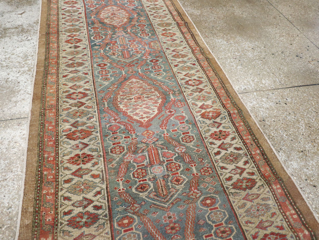 Antique Persian Serab Long Runner, No.28878 - Gss