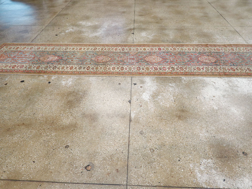 Antique Persian Serab Long Runner, No.28878 - Gss