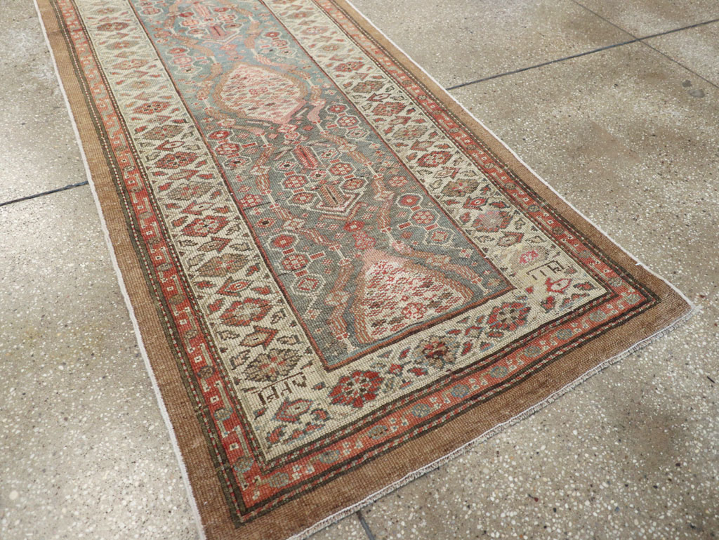 Antique Persian Serab Long Runner, No.28878 - Gss