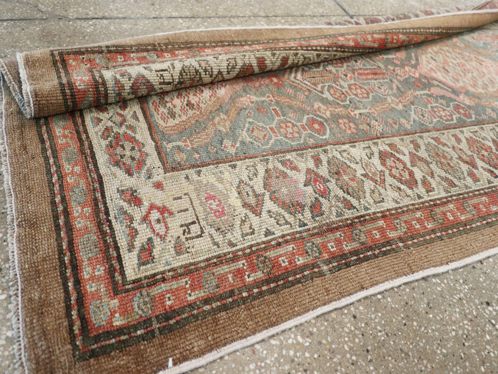 Antique Persian Serab Long Runner, No.28878 - Gss