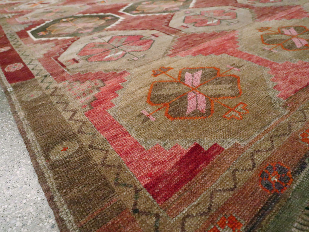 Vintage Turkish Anatolian Large Gallery Carpet, No.28879 - Gss