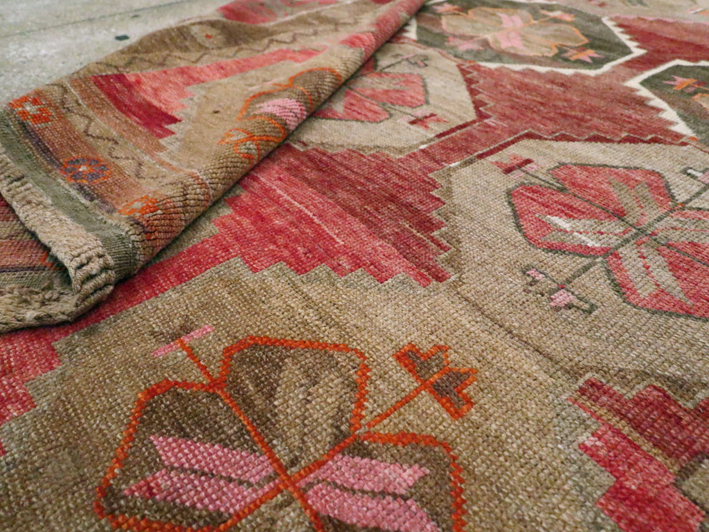 Vintage Turkish Anatolian Large Gallery Carpet, No.28879 - Gss