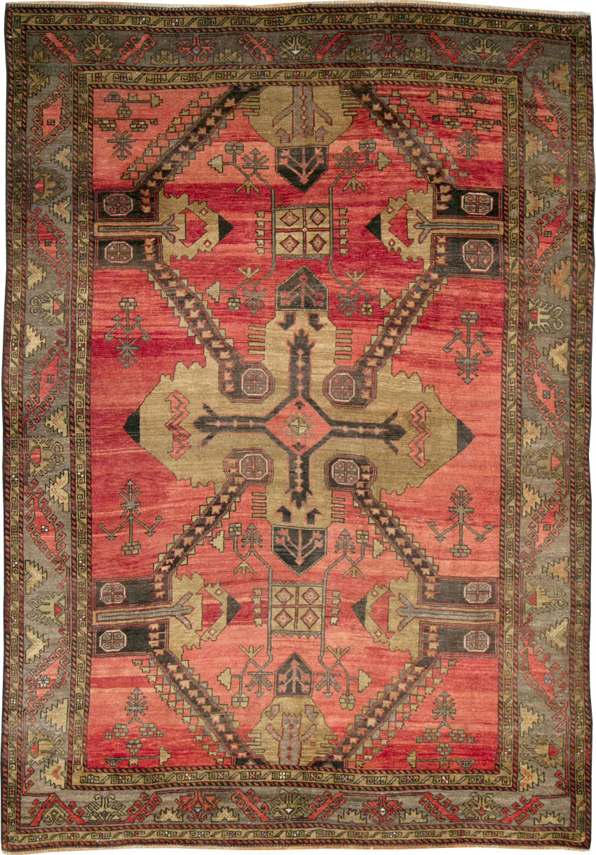 Vintage Turkish Anatolian Accent Rug, No.28886 - Gss