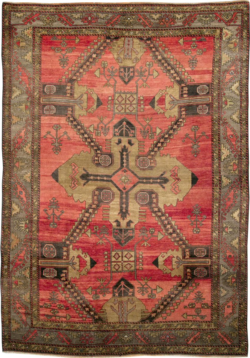 Vintage Turkish Anatolian Accent Rug, No.28886 - Gss