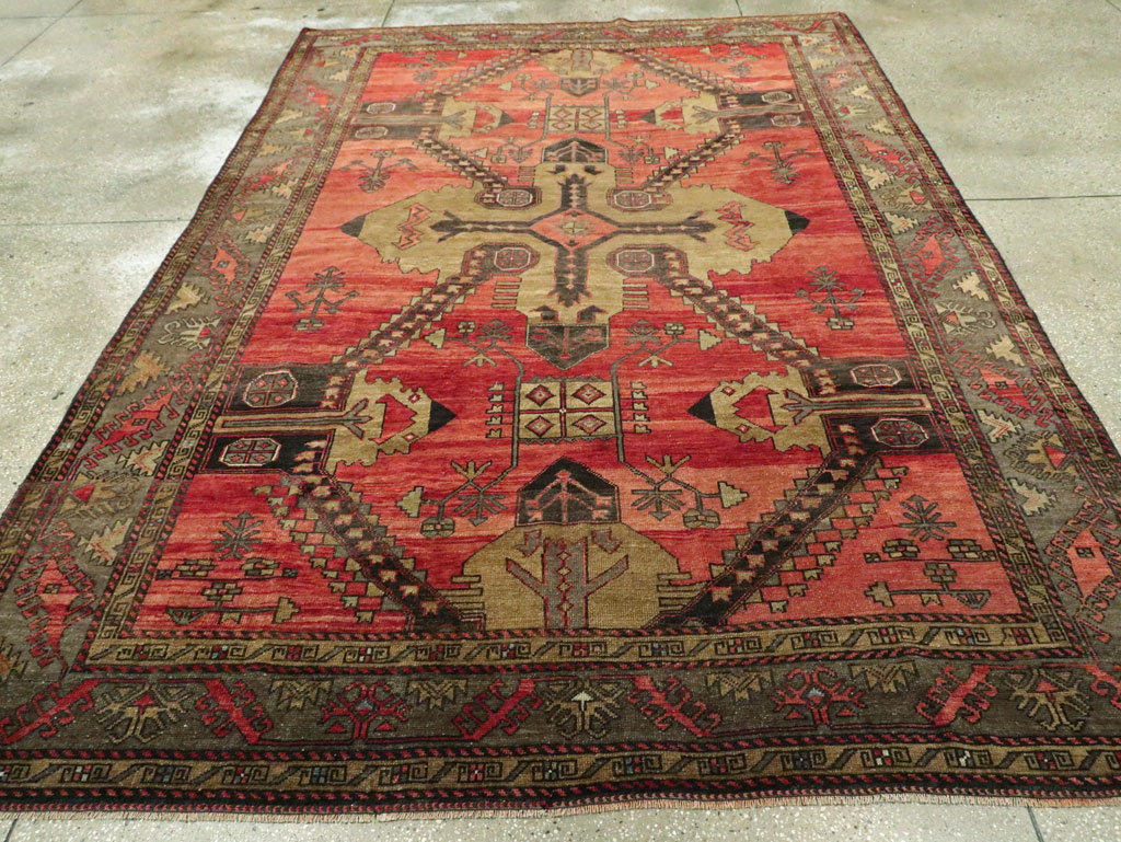 Vintage Turkish Anatolian Accent Rug, No.28886 - Gss