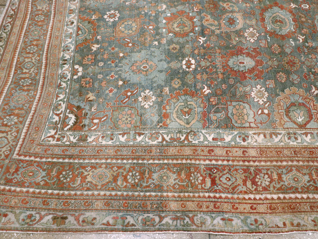 Antique Persian Bidjar Room Size Carpet, No.28900 - Gss