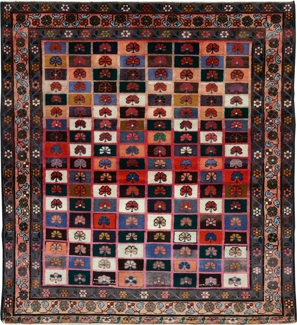 Vintage Persian Mahal Rug, No.28913 - Gss