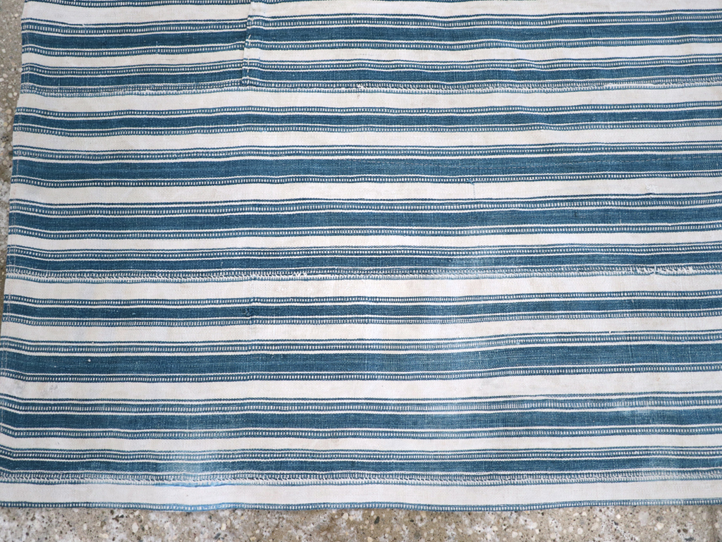 Vintage Persian Flatweave Kilim Throw Rug, No.28923 - Gss