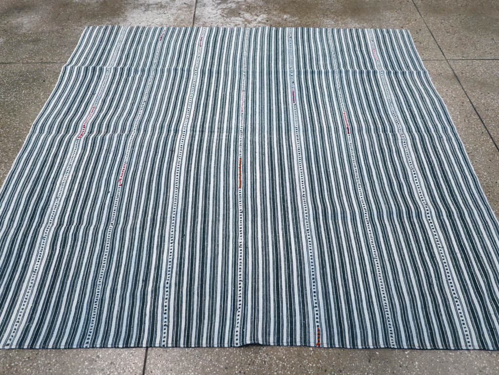 Vintage Persian Flatweave, No.28924 - Gss