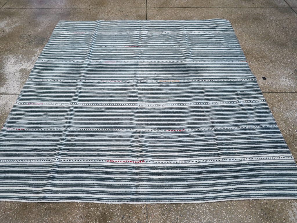 Vintage Persian Flatweave, No.28924 - Gss