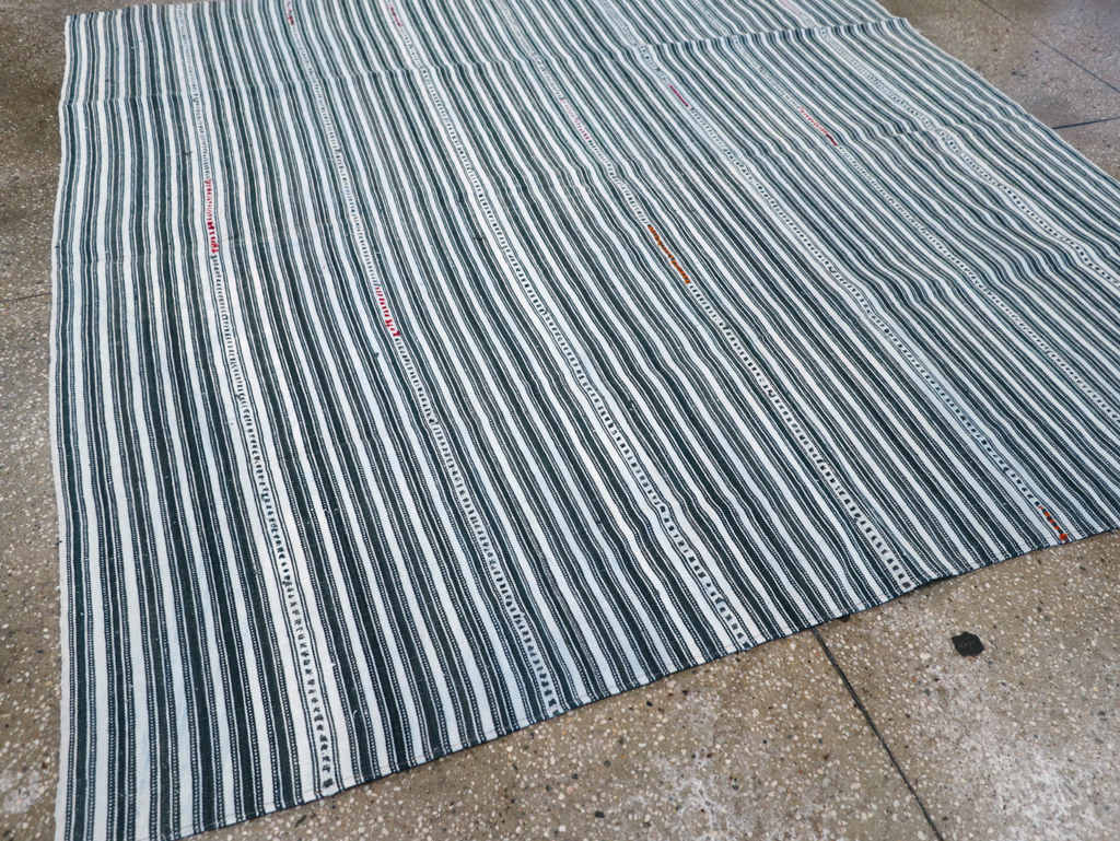 Vintage Persian Flatweave, No.28924 - Gss