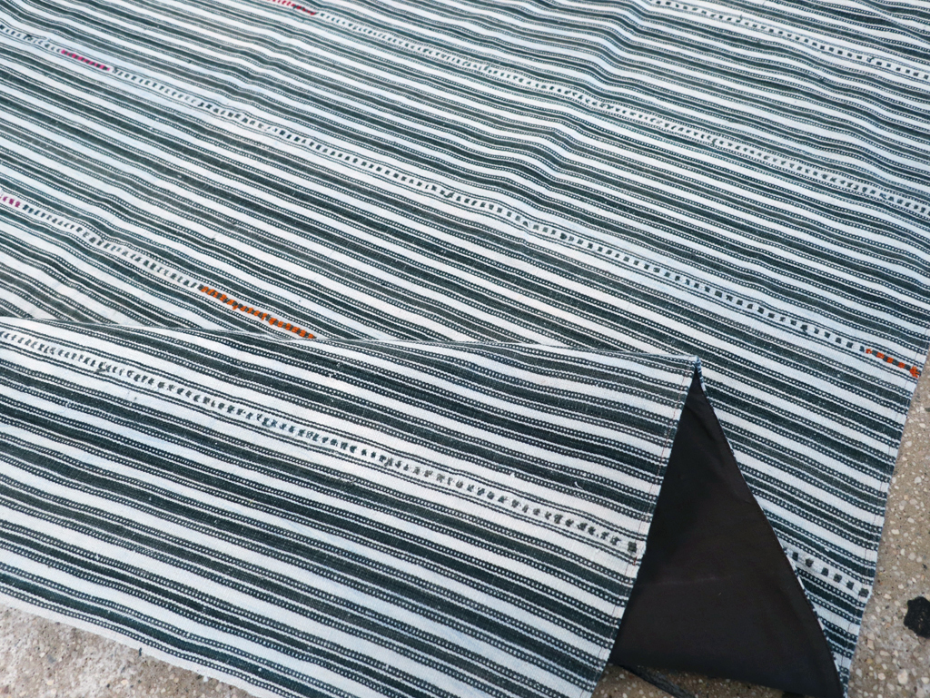 Vintage Persian Flatweave, No.28924 - Gss