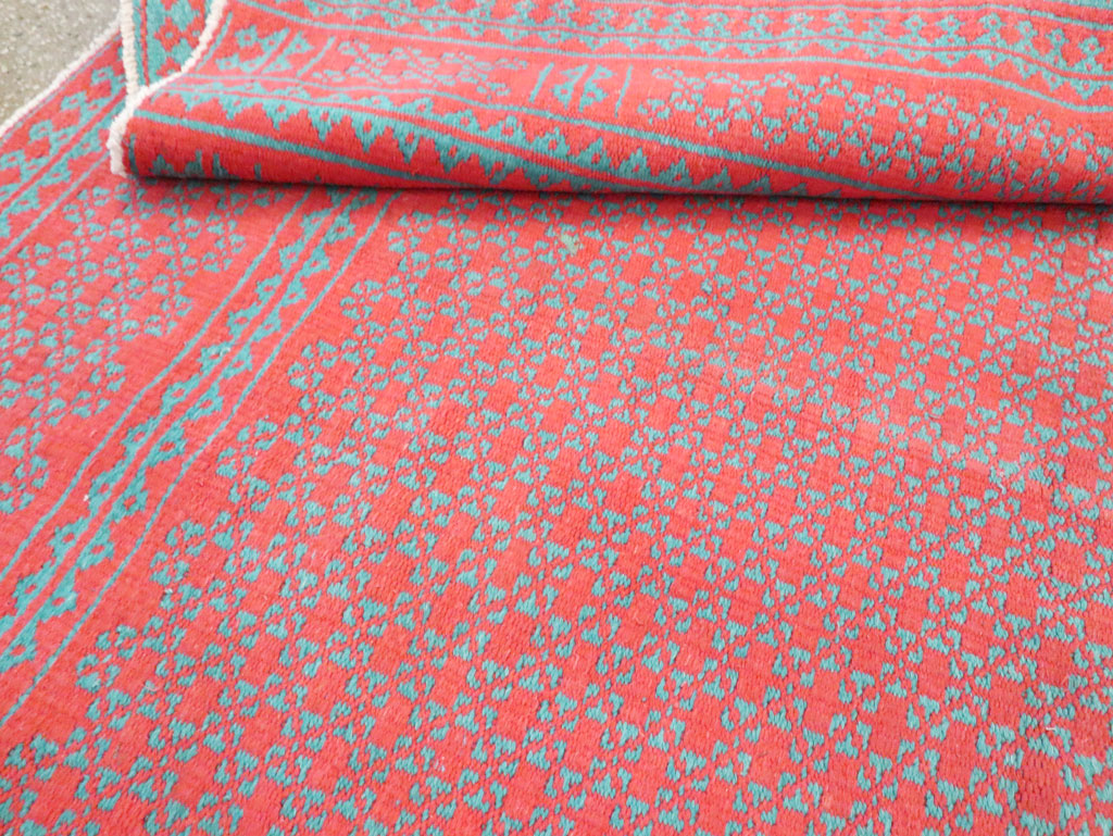 Vintage Persian Reversible Flatweave Kilim Accent Rug, No.28926 - Gss