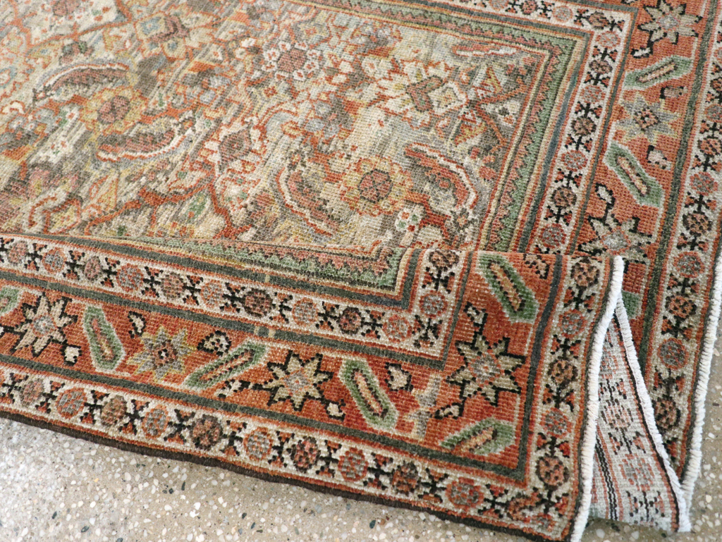 Antique Persian Mahal Gallery Rug, No.28931 - Gss