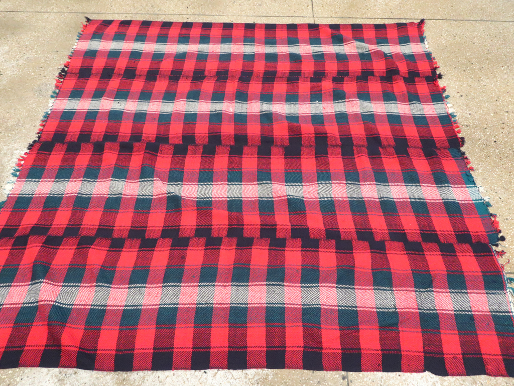 Vintage Persian Square Textile, No.28944 - Gss