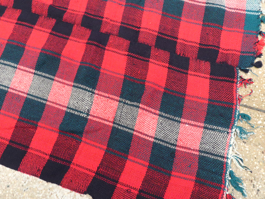 Vintage Persian Square Textile, No.28944 - Gss