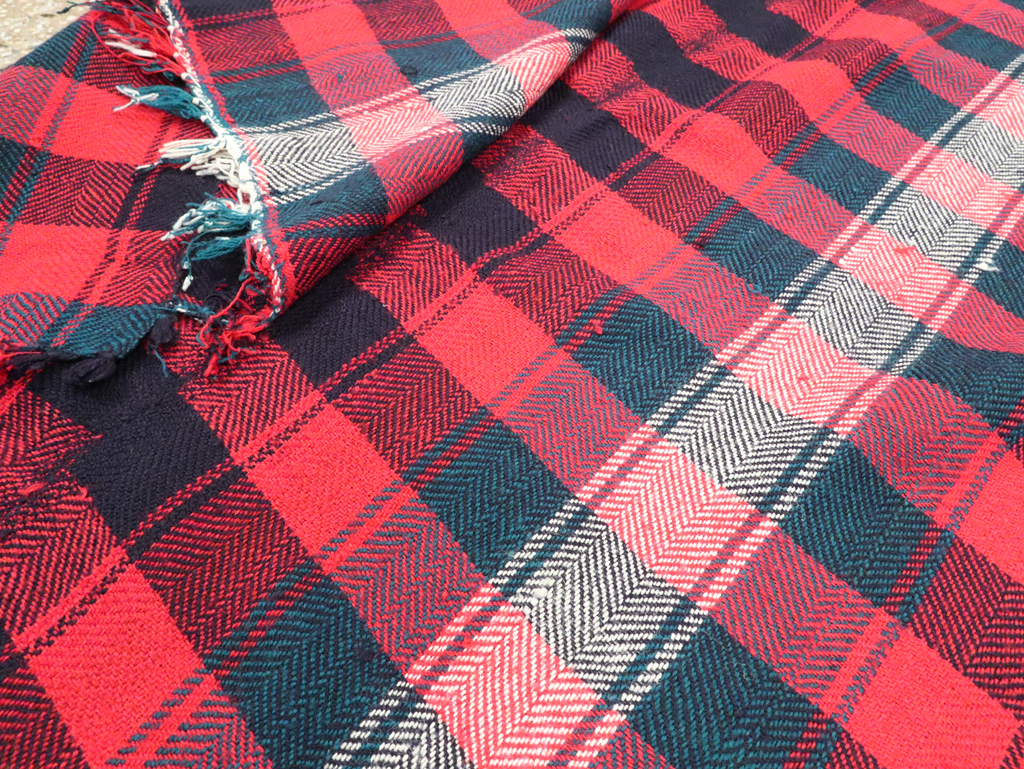 Vintage Persian Square Textile, No.28944 - Gss