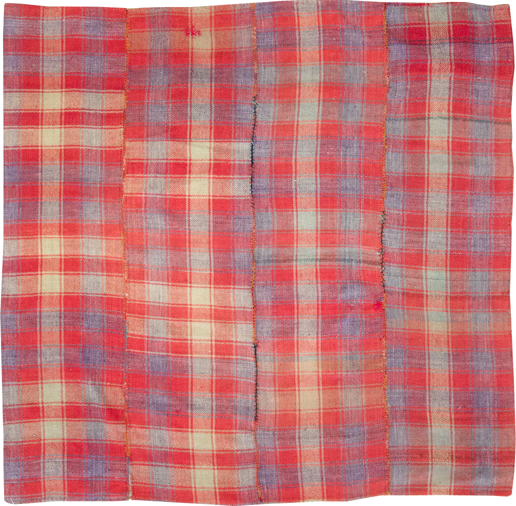 Vintage Persian Square Textile, No.28946 - Gss