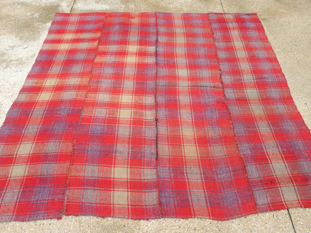 Vintage Persian Square Textile, No.28946 - Gss