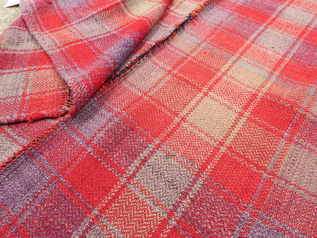 Vintage Persian Square Textile, No.28946 - Gss