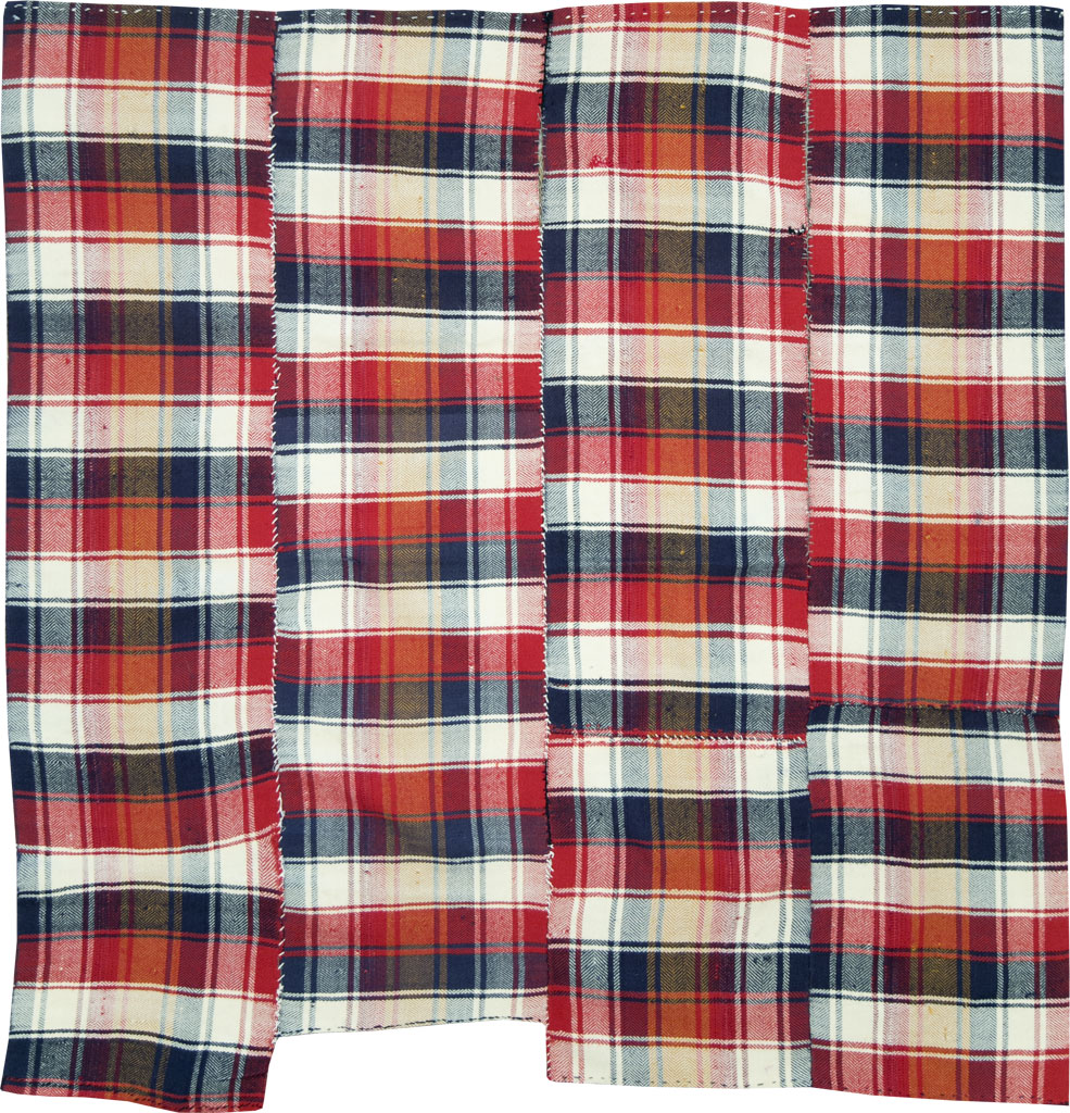 Vintage Persian Square Textile, No.28951 - Gss