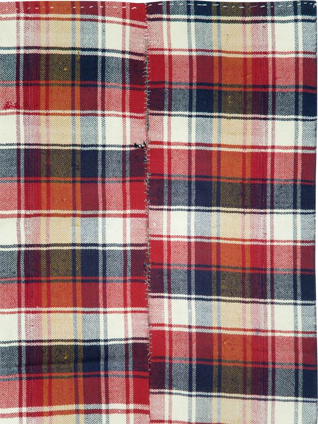 Vintage Persian Square Textile, No.28951 - Gss